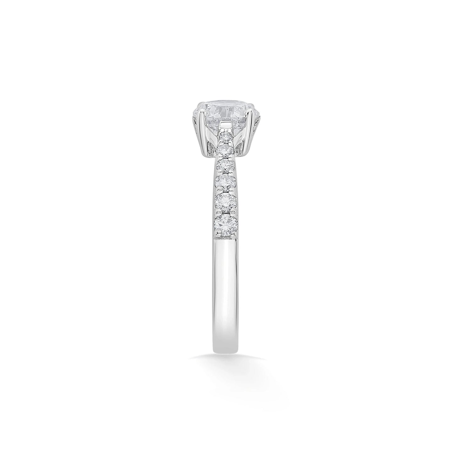 Solitaire Classic Zenith Ring - Zen Diamond India