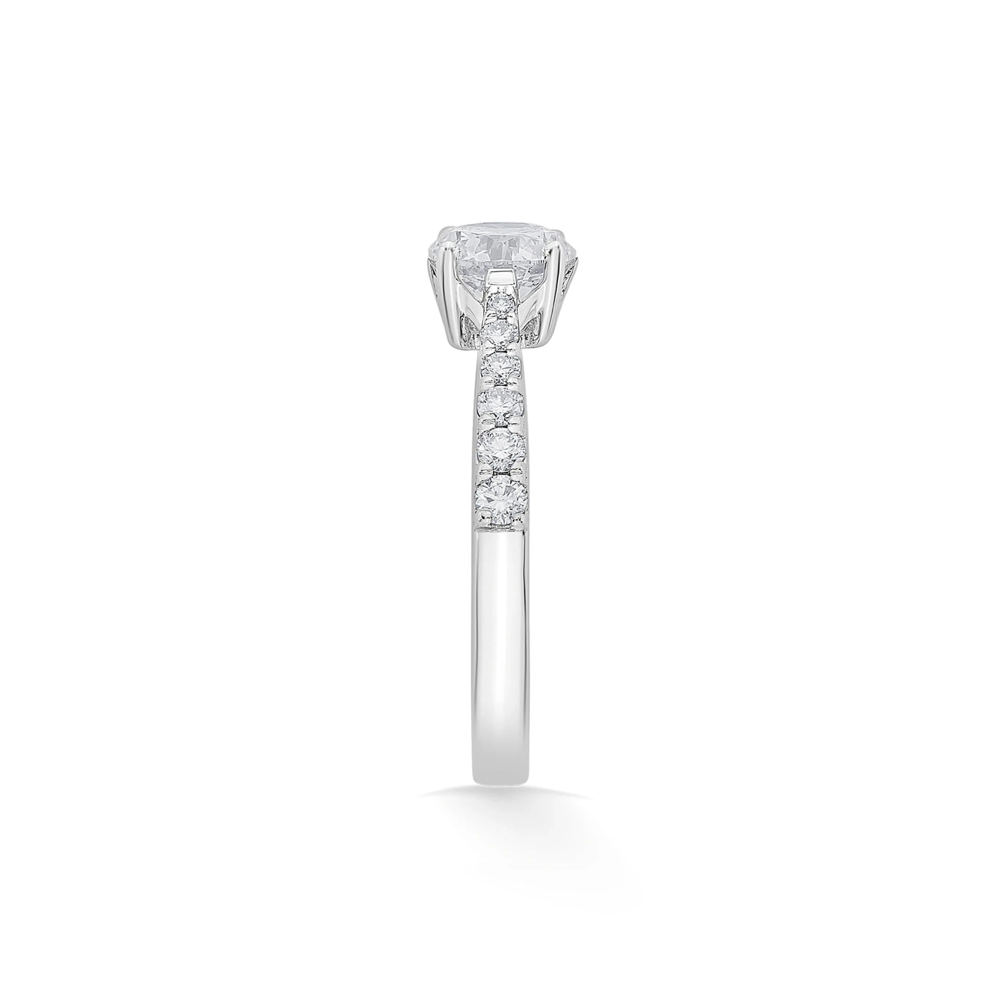 Solitaire Classic Zenith Ring - Zen Diamond India