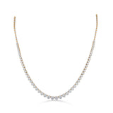 Solitaire Aura of Brilliance Necklace
