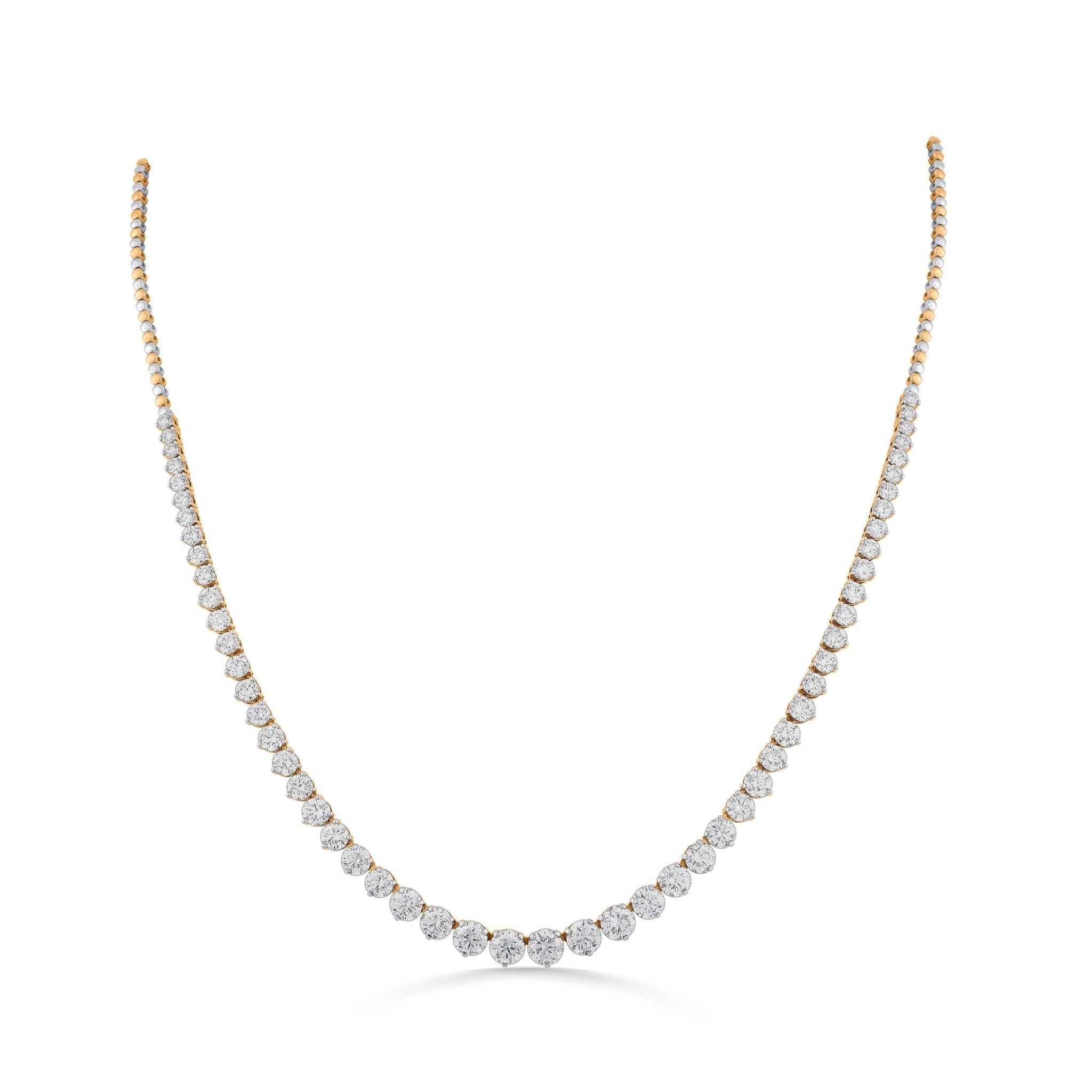 Zen Pirlanta 0.50 cts Round Solitaire Necklace