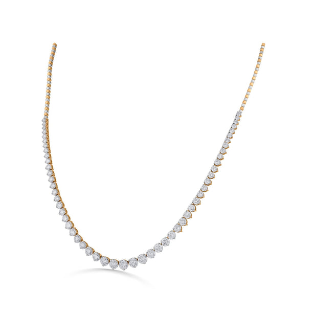 Solitaire Aura of Brilliance Necklace