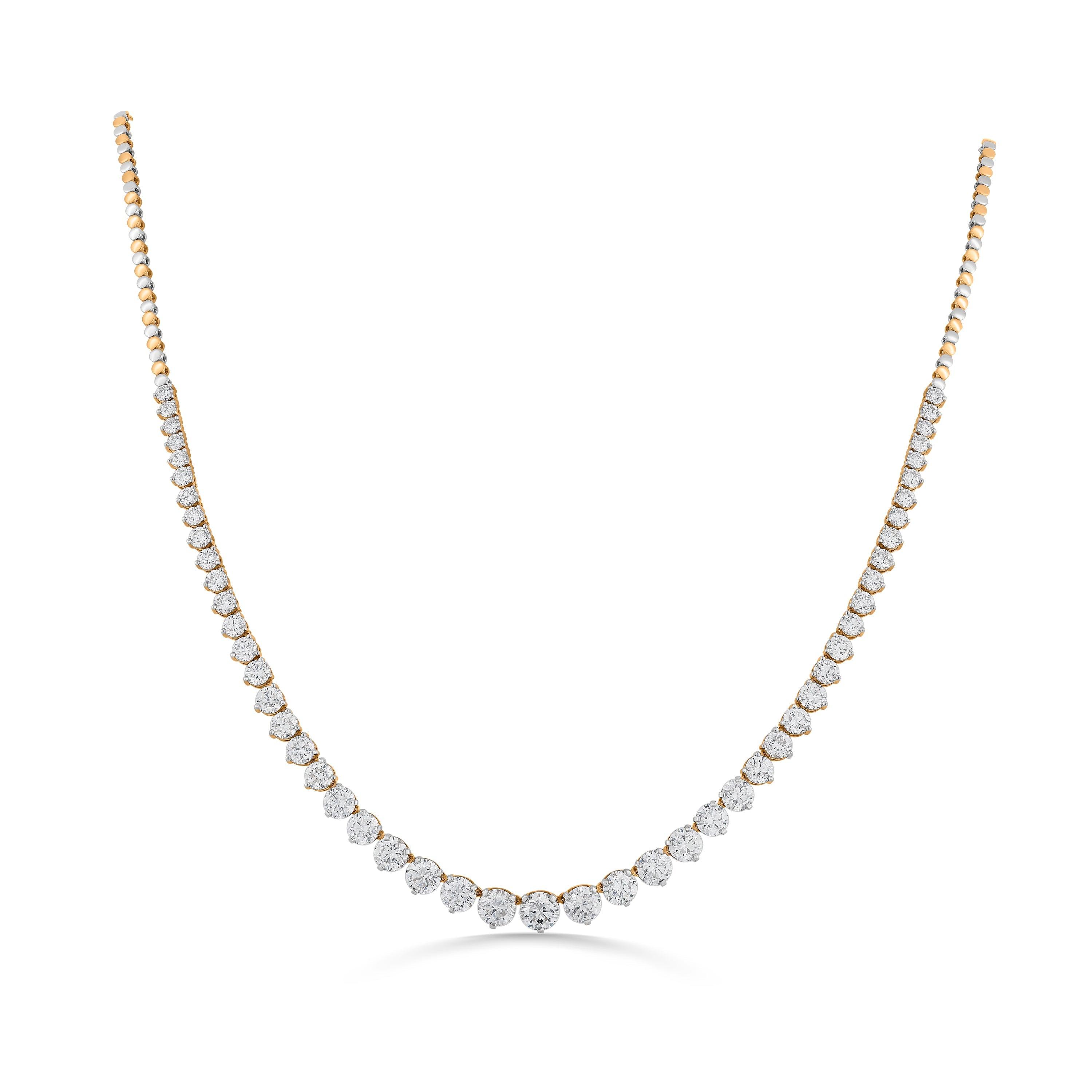 Zen Pirlanta 0.70 cts Round Solitaire Necklace