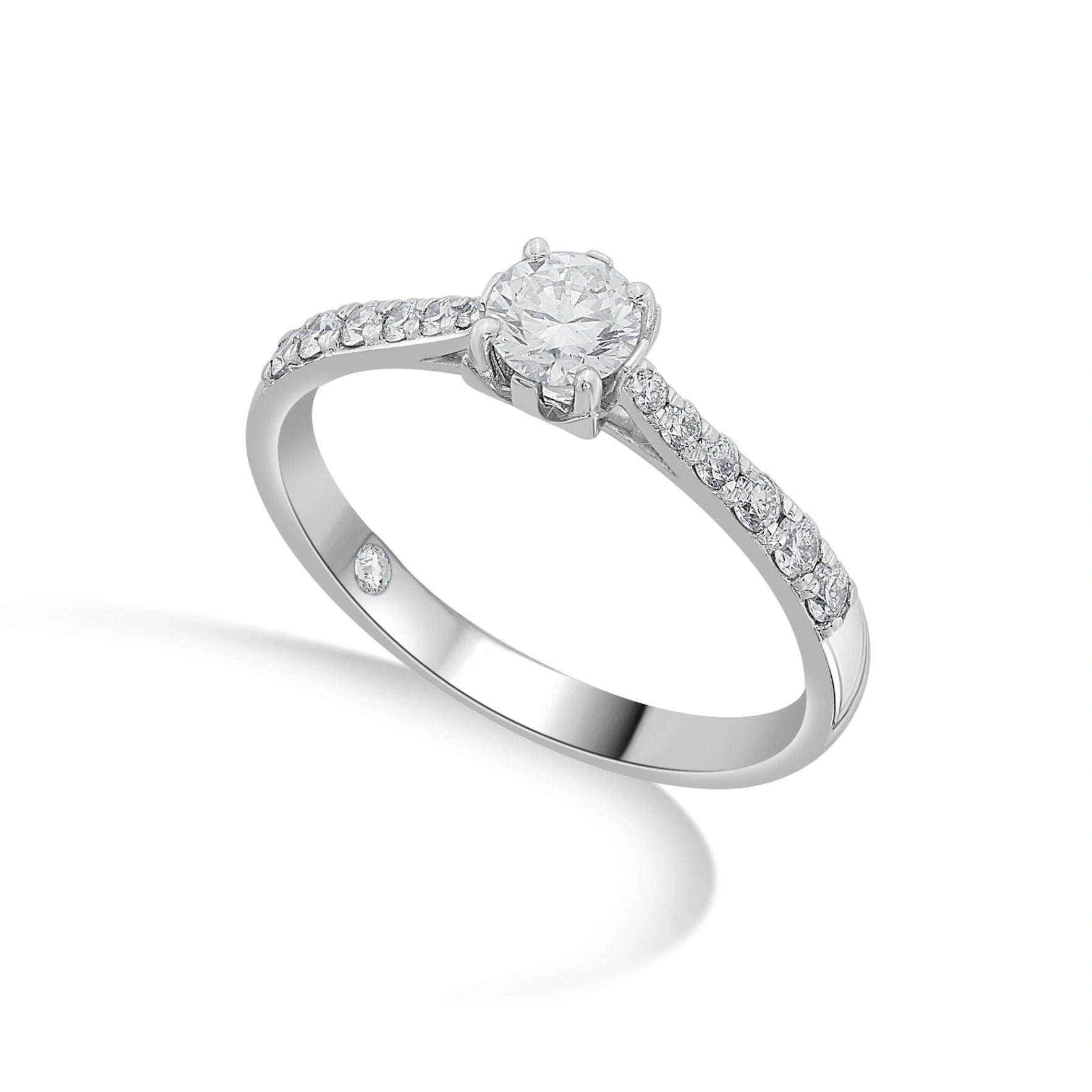 Zen Pirlanta Sparkle Promise Ring - Zen Diamond India