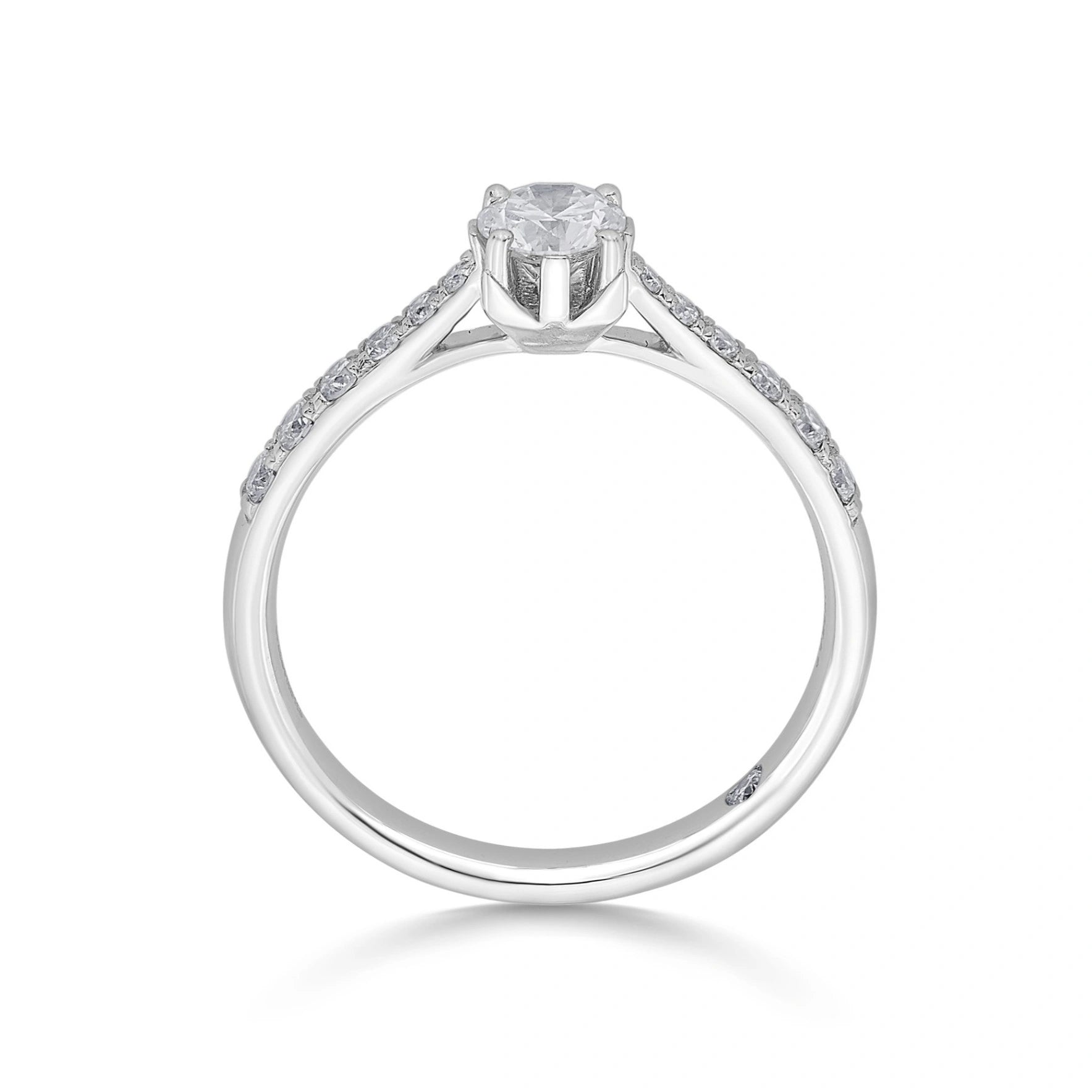 Zen Pirlanta Sparkle Promise Ring - Zen Diamond India