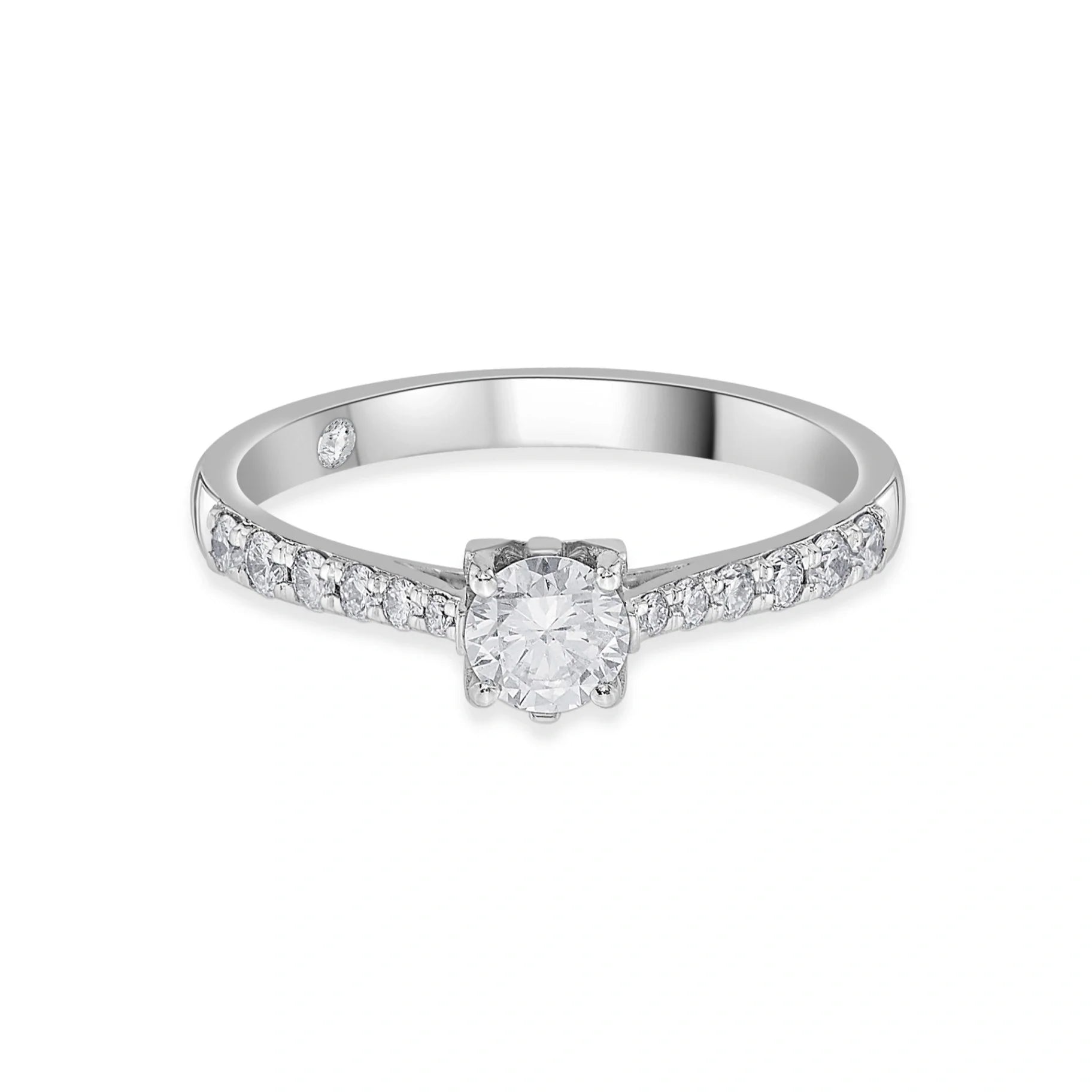 Zen Pirlanta Sparkle Promise Ring - Zen Diamond India