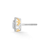 Solitaire Gleaming Dewdrop Studs - Zen Diamond India
