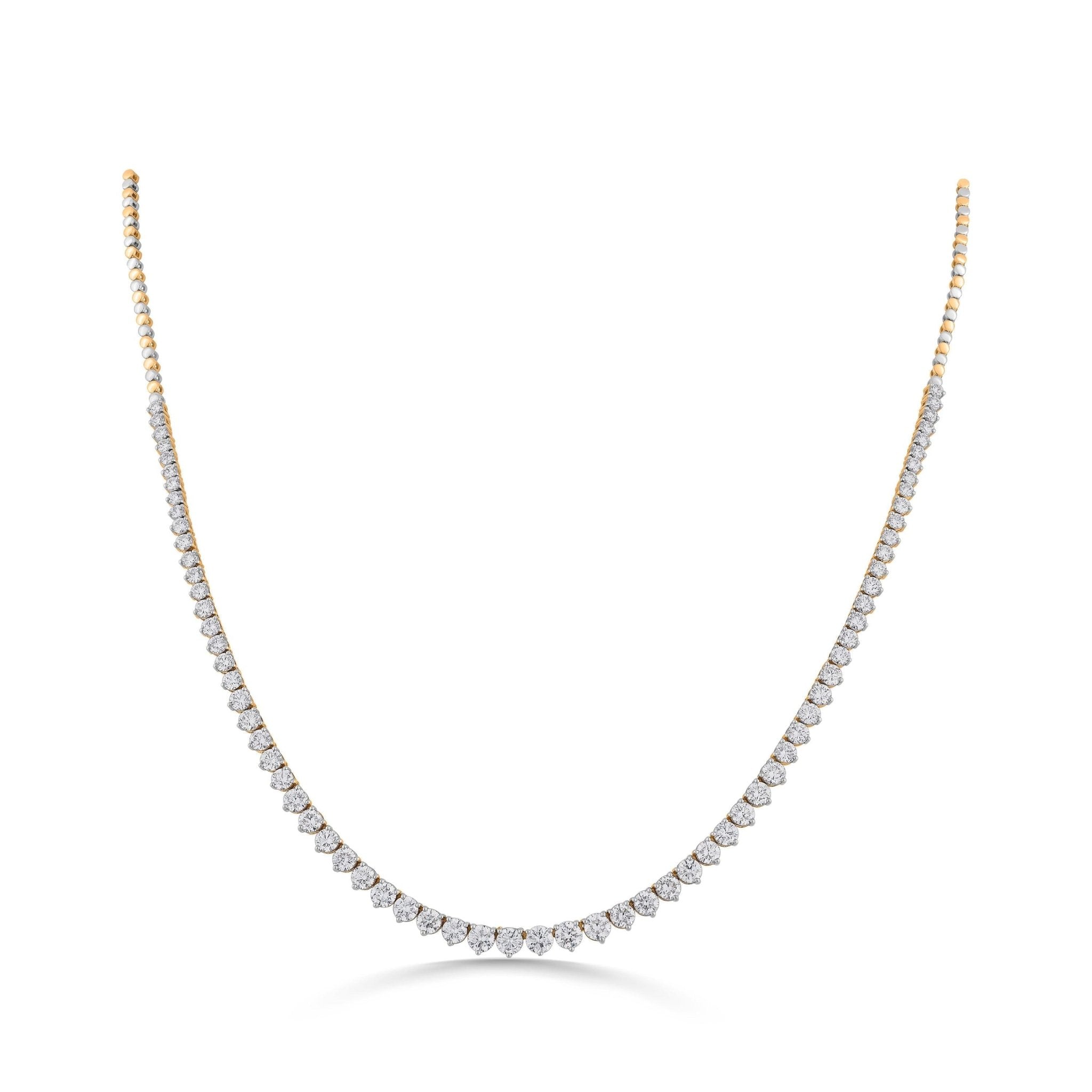 Zen Pirlanta 0.20 cts Round Solitaire Necklace
