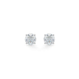 Solitaire Classic Fire Earrings