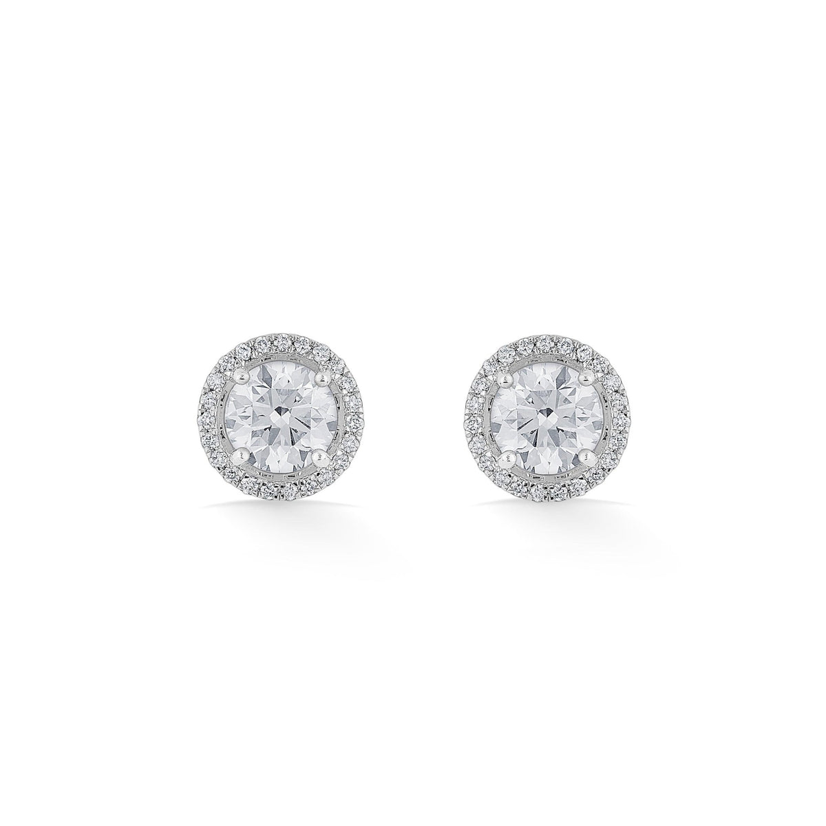 Solitaire Eternal Star Earrings