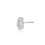 Solitaire Crystal Cascade Earrings