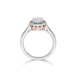 Solitaire Celestial Sparkle Ring - Zen Diamond India