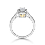 Zen Pirlanta Radiant Emerald Ring - Zen Diamond India