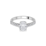 Solitaire Forever Glow Ring - Zen Diamond India