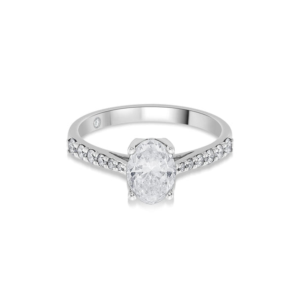 Solitaire Forever Glow Ring - Zen Diamond India