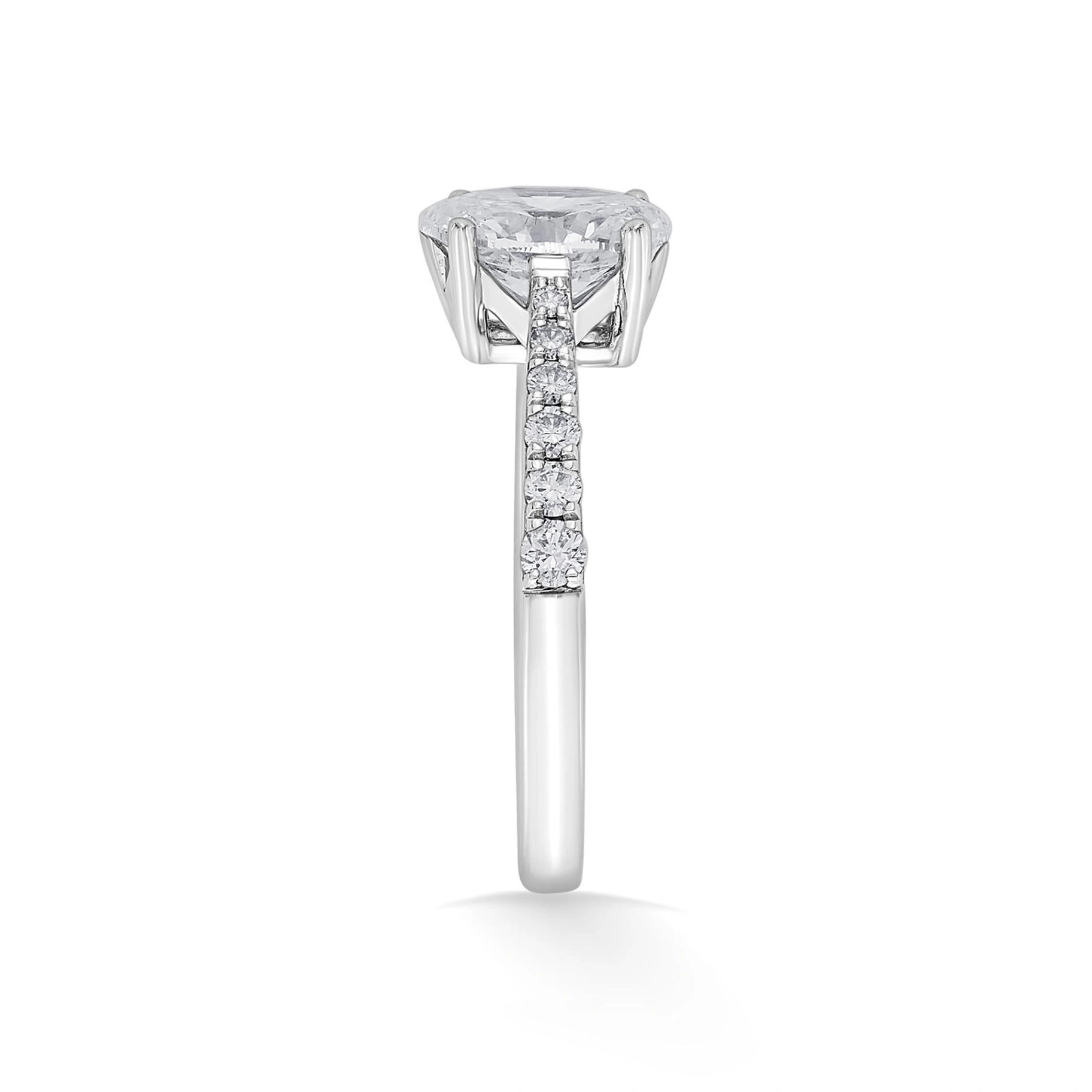 Solitaire Forever Glow Ring