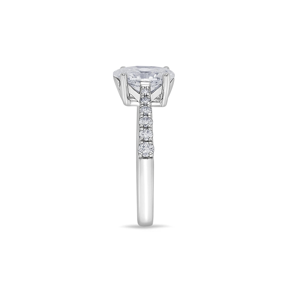 Solitaire Forever Glow Ring - Zen Diamond India