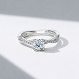 Round Eternal Solitaire Engagement Ring