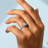Pear Radiance Solitaire Engagement Ring