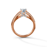 Round Radiance Solitaire Engagement Ring