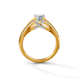 Round Radiance Solitaire Engagement Ring