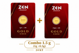 Gold Coin - 1.5 g (Pack of 2)