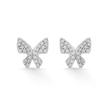 Sassy Butterfly Bliss Studs - Zen Diamond India