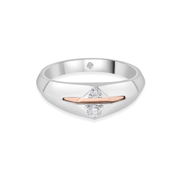 Hugo Axis Spark Duo Ring