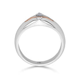 Hugo Axis Spark Duo Ring