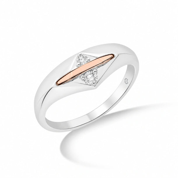 Hugo Axis Spark Duo Ring