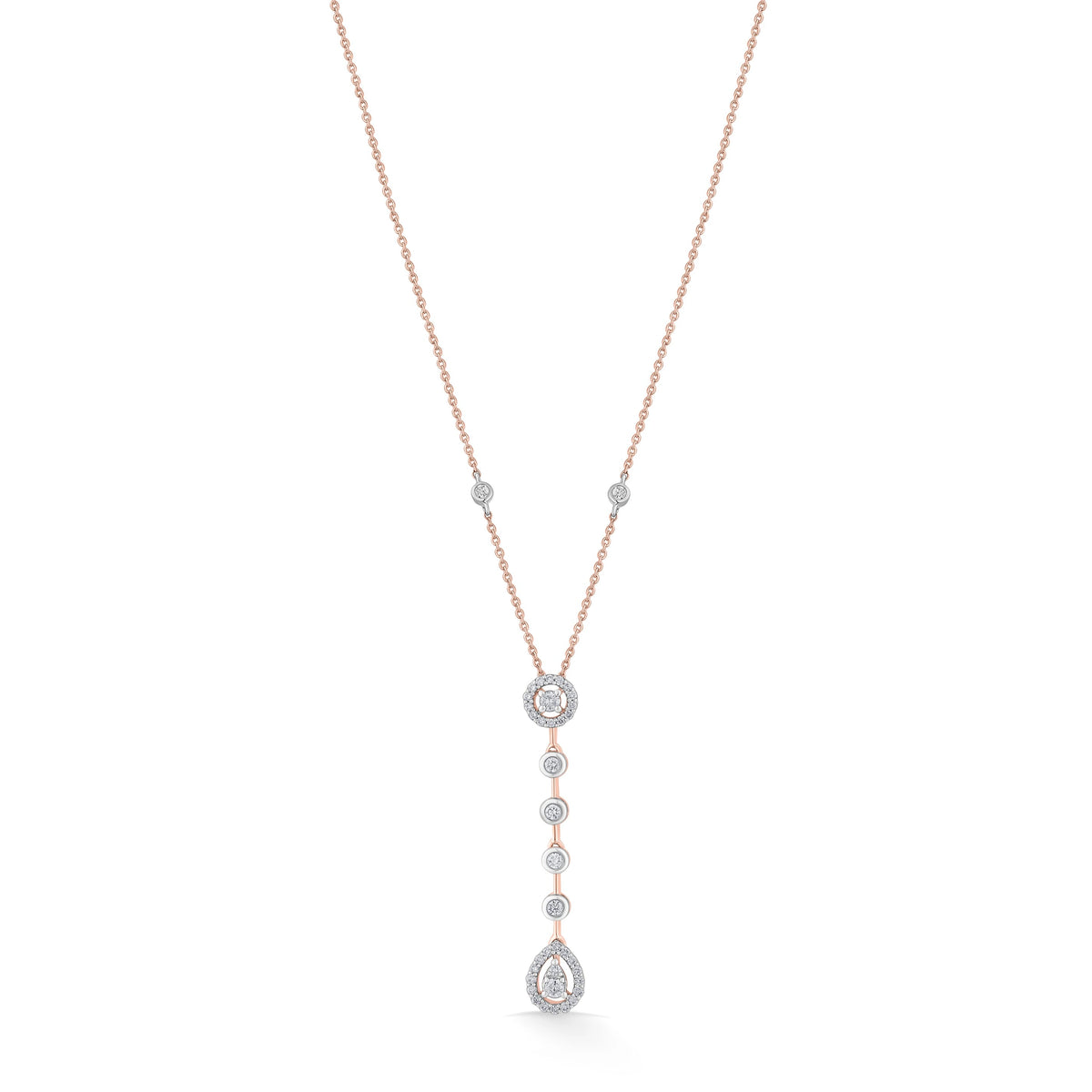 Midnight Glimmer Sassy Statement Pendant - Zen Diamond India