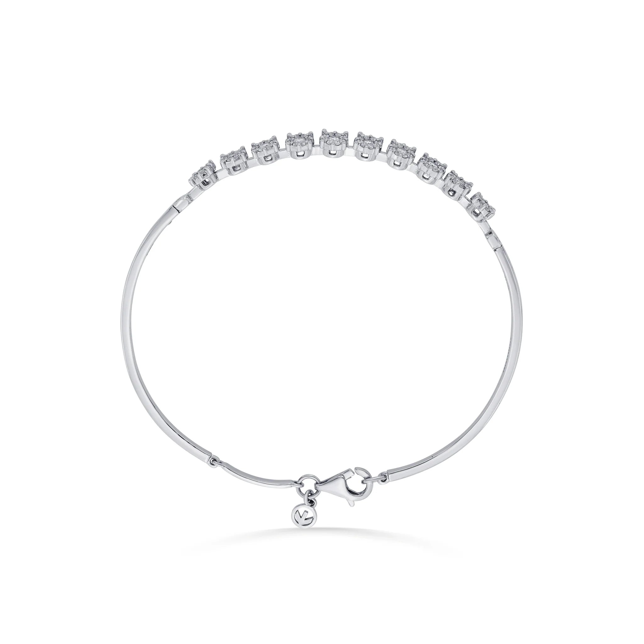 Zen Pirlanta White Sparkle Bracelet - Zen Diamond India