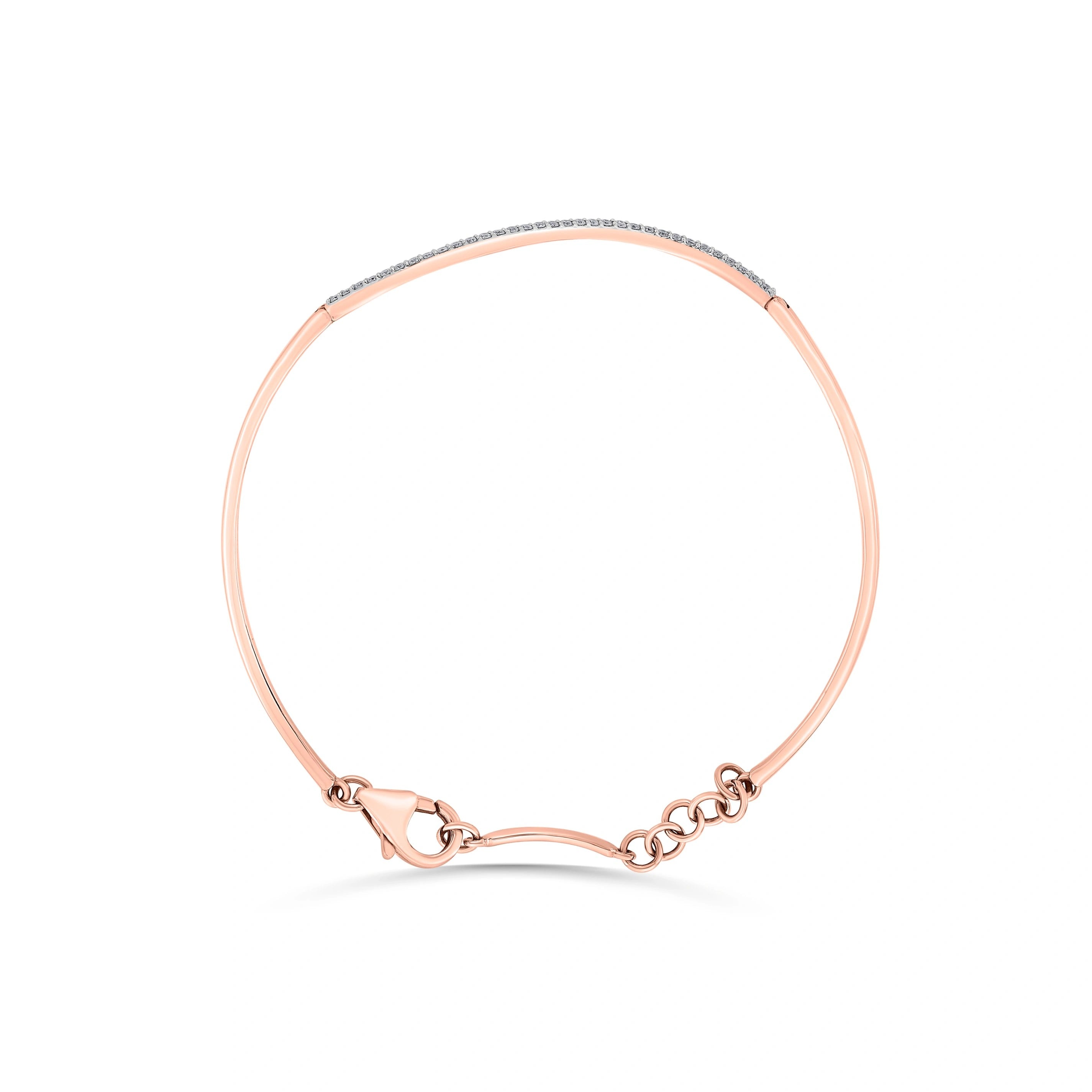 Sassy Serene Wave Bracelet - Zen Diamond India