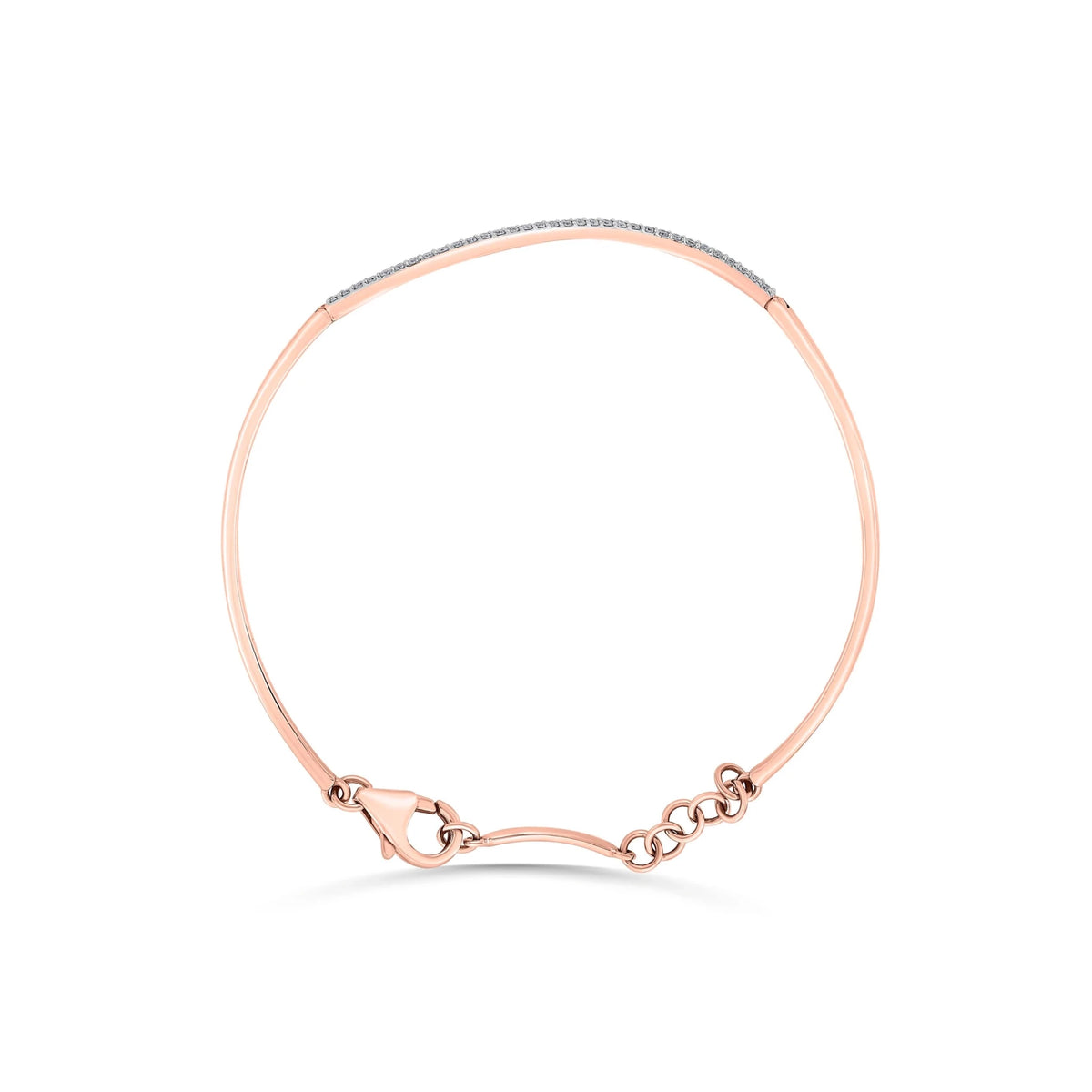 Sassy Serene Wave Bracelet - Zen Diamond India