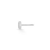 Solitaire Eternal Glow Bezel Diamond Studs - Zen Diamond India