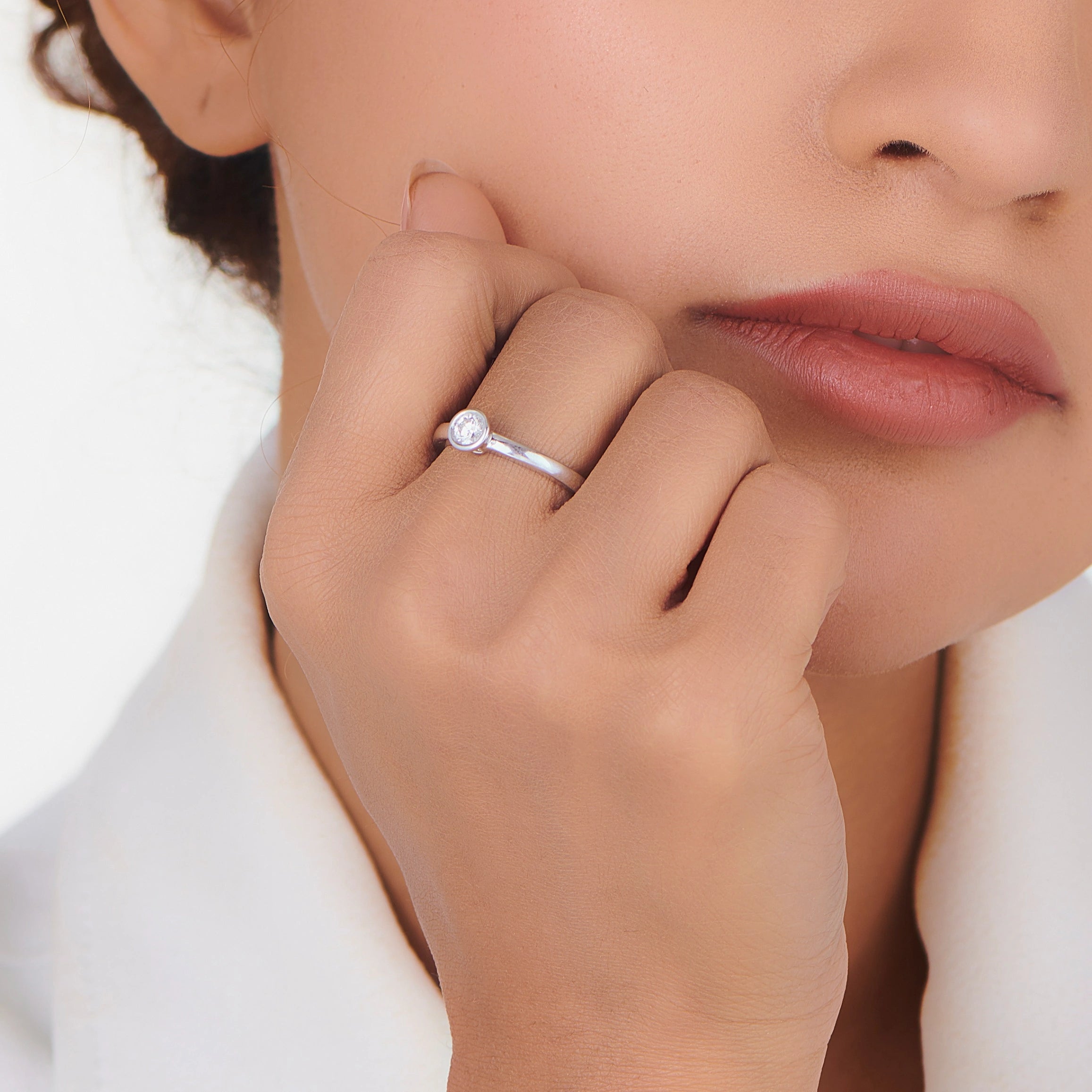 Zen Pirlanta Tiny Treasure Ring - Zen Diamond India