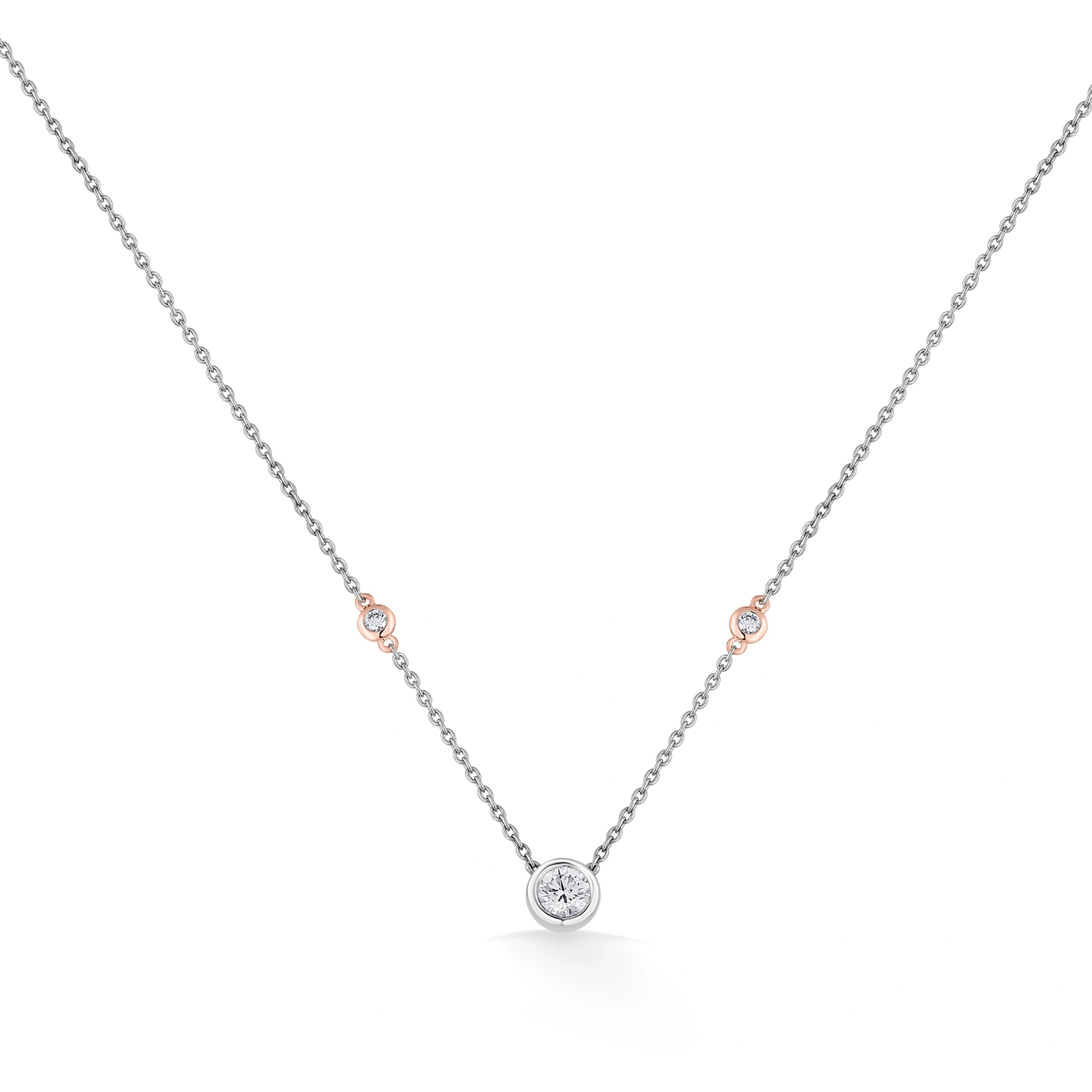 Eternal Spark Diamond Glow Pendant - Zen Diamond India
