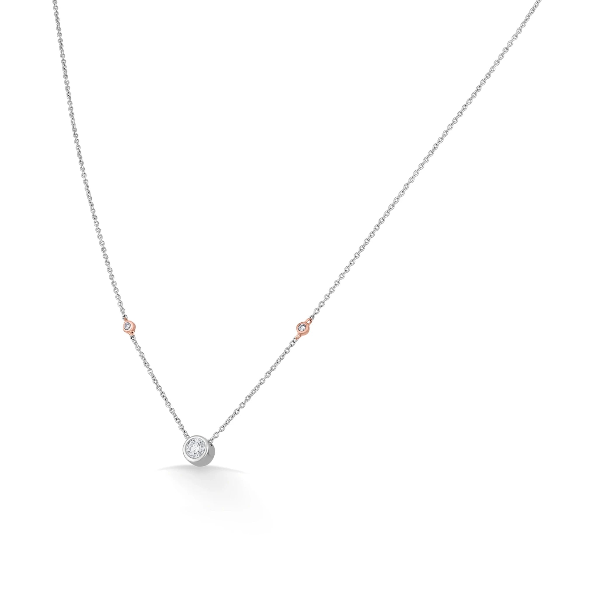 Solitaire Cosmic Connection Pendant - Zen Diamond India