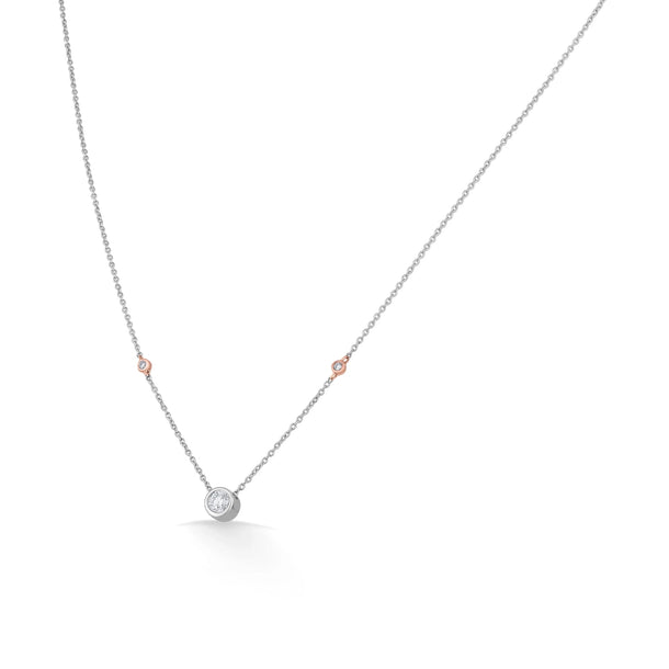 Solitaire Cosmic Connection Pendant - Zen Diamond India