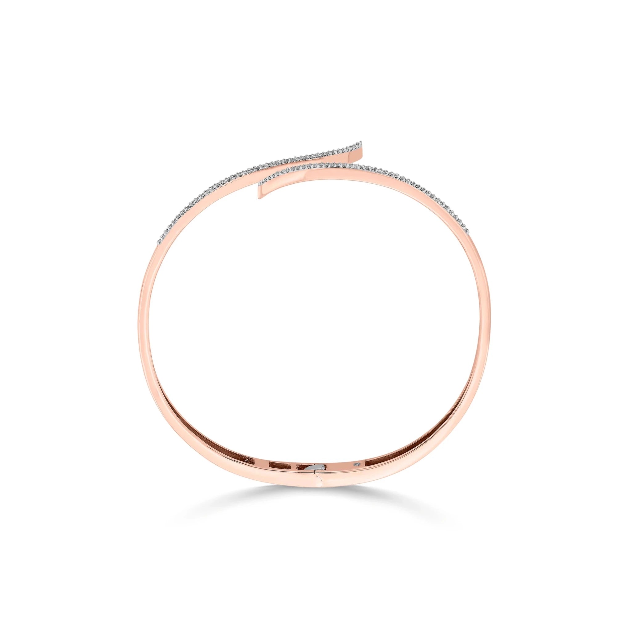 Sassy Gleaming Swirl Bracelet - Zen Diamond India