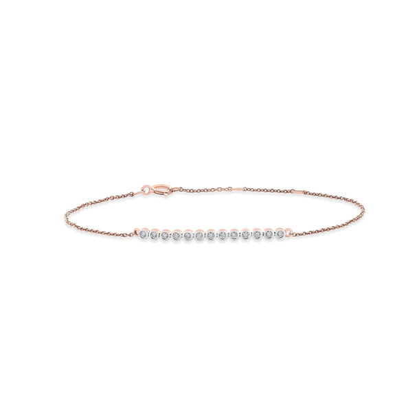 Solitaire Whisper Spark Bracelet - Zen Diamond India