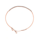 Sleek Diamond Arc Bracelet - Zen Diamond India