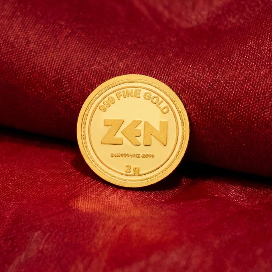 Gold Coin - 2 Grams - Zen Diamond India