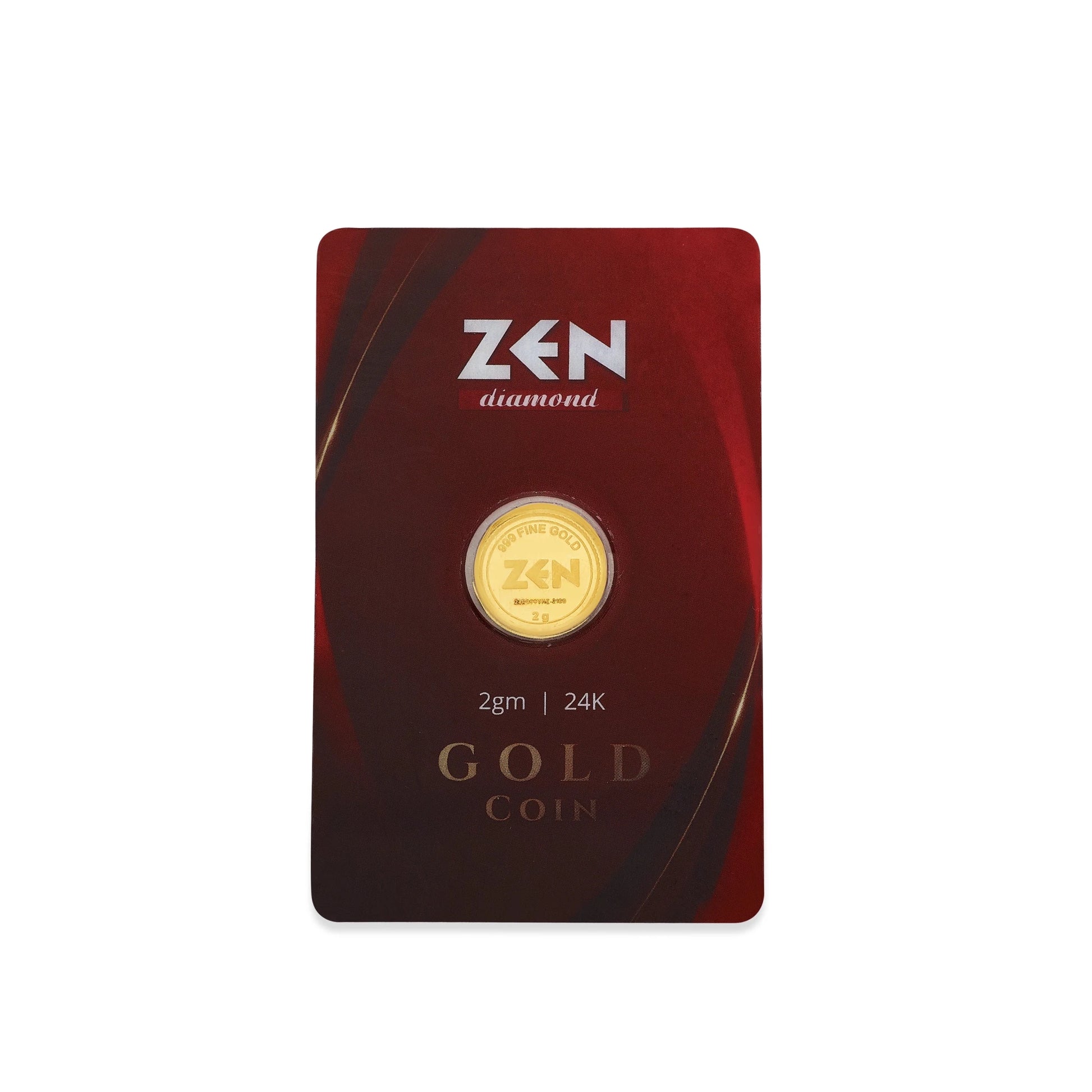 Gold Coin - 2 Grams - Zen Diamond India
