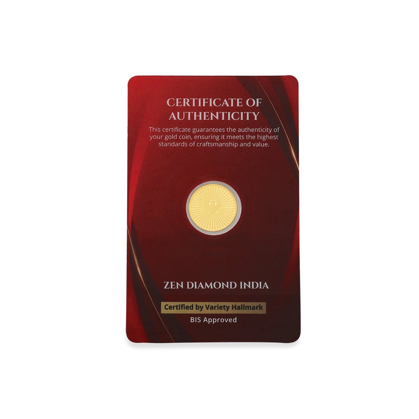 Gold Coin - 2 Grams - Zen Diamond India
