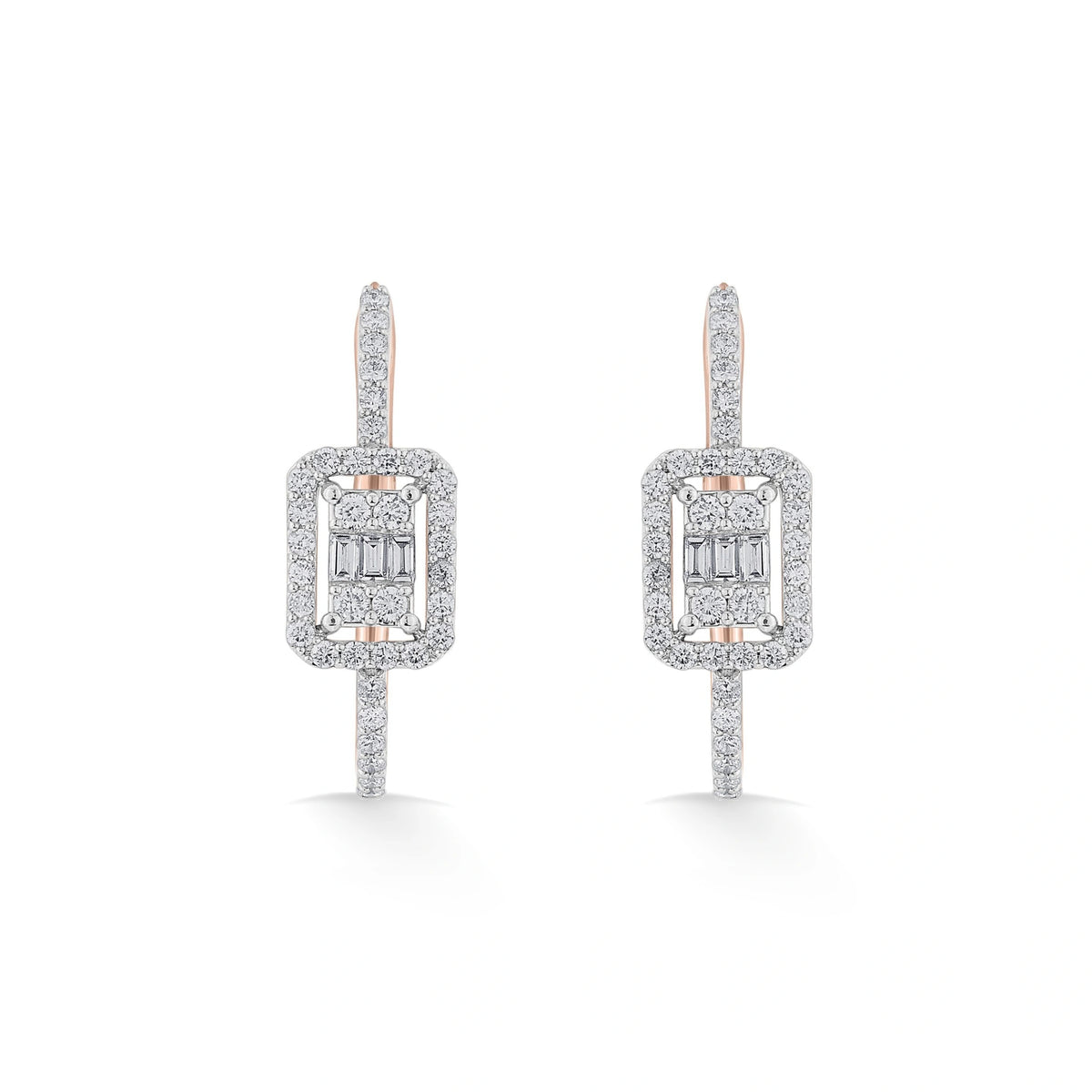 Classic Dazzling Horizon Drops - Zen Diamond India
