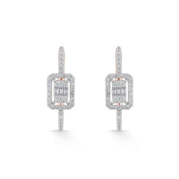 Classic Dazzling Horizon Drops - Zen Diamond India