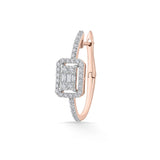 Classic Dazzling Horizon Drops - Zen Diamond India