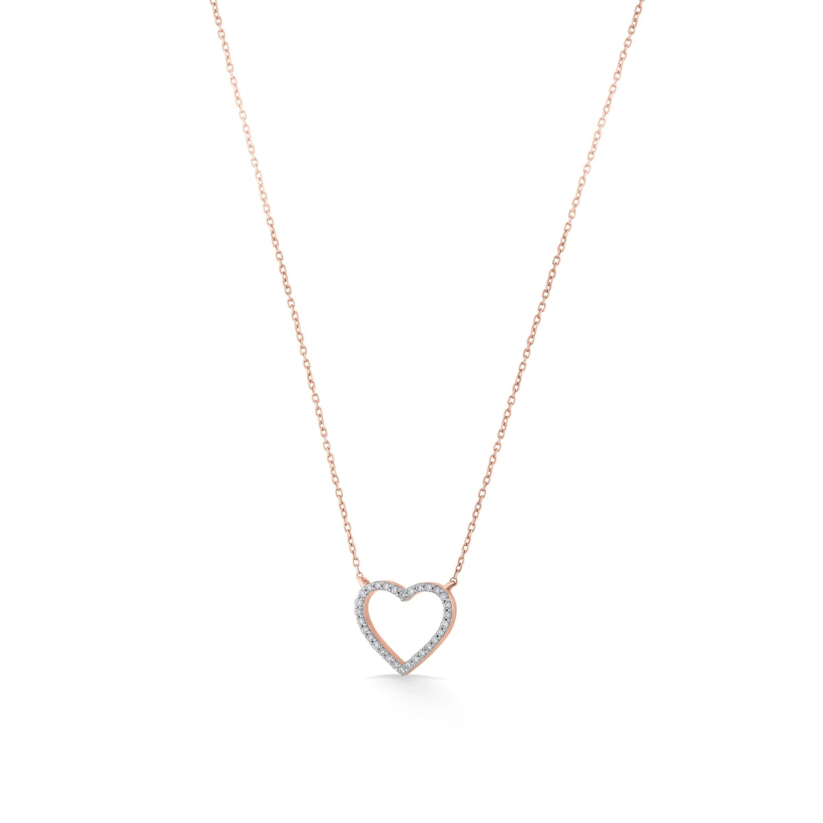 Diamond Whisper Heart Pendant - Zen Diamond India