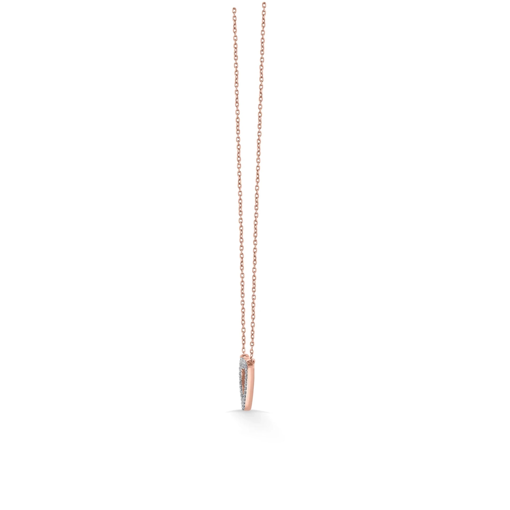 Diamond Whisper Heart Pendant - Zen Diamond India