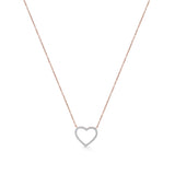 Diamond Whisper Heart Pendant - Zen Diamond India